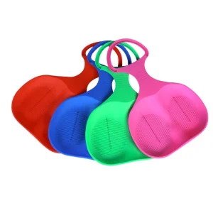 Snow Sleds Toboggans Heavy Duty Sledge Toboggan Sleigh Sled Plastic Unisex Ski Fun Board