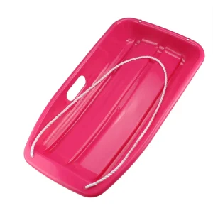 Snow Sleds Toboggans Sledges & Toboggans Heavy Duty Sledge Toboggan Sleigh Sled Plastic Unisex Ski Fun Board