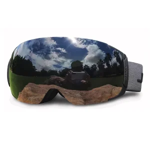 Snow Sports Eyewear Easy Change Polarized Lens Snowboard Safety Glasses Magnetic Skiing UV400 Protection Ski Goggles Custom Logo