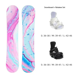 Snowboard Complete All in One Advanced Adult Men and Women’s All Terrain Ski Set Snowboard Adult Snowboards & Skis