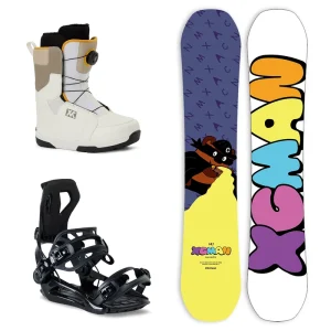 Snowboard Set with Bindings and Boots