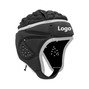 Soft-Shell Flag Football 7v7 Rugby Helmet Scrum Cap Soccer Padded Headgear Adjustable for Youth and Adults