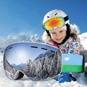 Spherical Double Anti-Fog Ski and Snowboard Goggles