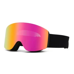 Sports Adult Anti fog OEM ODM Custom Logo Snowboarding and Skiing Anti Fog Magnetic Snow Goggles Glasses with Double Layer Lens