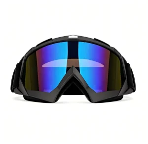 Sports Motorcycle Cycling Riding Off road Skiing Snow Outdoor Goggles TPU Frame Dustproof Windproof UV400