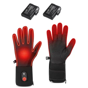 Sports Outdoor Thermal Heated Gloves for Motorcycle Skiing and Snowboarding Waterproof Winter