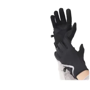 Sports Outdoor Winter Men’s Women’s Unisex Solid Fleece lined Warm Touchscreen Windproof Thickened Gloves for Skiing and Cycling