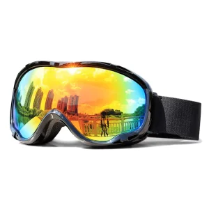 Sports Snow Sunglasses Polarized Mirror Lens Ski Goggles UV400 Protection OEM Snowboard Safety Glasses Skiing Google Custom Logo