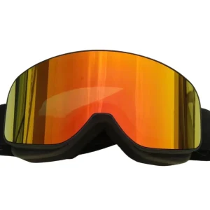 Sports UV400 Protection Safety Tactical Full Rim Non-Polarized Ski Goggles with Adjustable Strap SG2504