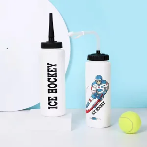 Sports Water Bottle with Custom Logo for Ice Hockey