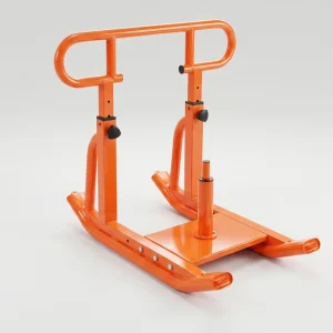 Steel Adjustable Weight Sled with Handles for Home Whole-Body and Arm Training