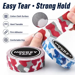 Stretch Hockey Grip Tape Custom Size for Stick Handle