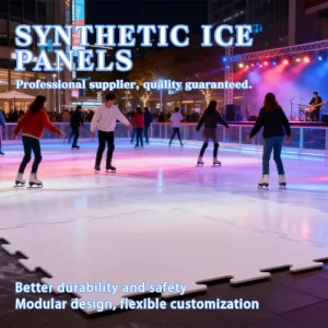 Synthetic Ice Skating Panels for Commercial Ice Rinks