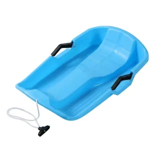 TIANCHO TC ET Outdoor Winter Fun Plastic Snow Grass Sled Anti Freeze HDPE Kids Toboggan with Steering Brakes