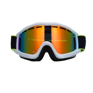 TPU Frame Snowboard Goggles Over Glasses Mirror Anti-Fog