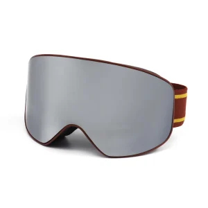TPU Frame UV400 Protection Ski Goggles with Adjustable Straps
