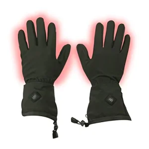 Thermal Insulated Touchscreen Waterproof Windproof Rechargeable Battery Heated Gloves with Polyester and Cotton Material