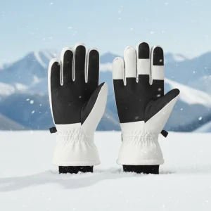 Thermal Waterproof Touchscreen Ski Gloves for Men and Women