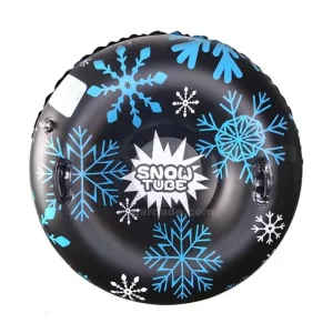 Thickened PVC Inflatable Snow Tube for Kids and Adults Outdoor Winter Sport Cold resistant Rainbow Slide for Snow Sledge