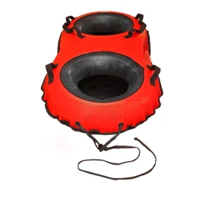 Towable Snow Tube Sled Double Heavy Duty Inflatable Pvc Water Ski Tube for Kids and Adults