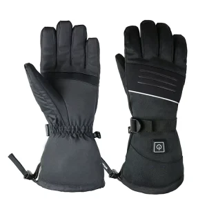 USB Battery Snowboard Motorcycle Racing Cycling Winter Ski Electric Heated Gloves
