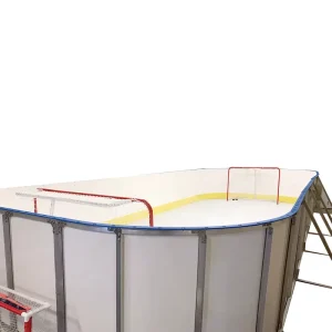 UV-Resistant Ice Hockey Dasher Board System for Ice Skating Rinks