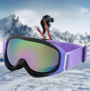 UV-Resistant Triple-Layer Memory Spherical Ski Goggles for Men and Women