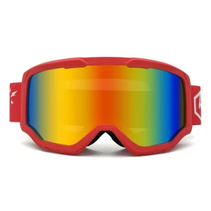 UV400 Protection PC Lenses Toric Lens TPU Frame Anti-Fog Ski Goggles with Straps for Men and Women
