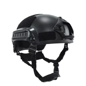 Ultra-Light ABS Protective Helmet for CS Games Training Sports Breathable Black