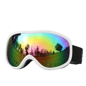 Unique Design Customized Spherical Ski Goggles OEM Brand Freestyle Windproof Anti Fog Lenses Prescription Glasses Skiing