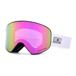 Unisex HB 197 Anti Fog Magnetic Cylindrical Ski Snow Goggles Sports Eyewear