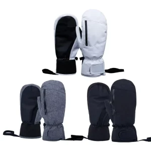 Unisex Men and Women Waterproof Snowboard Gloves Touch Screen Ski Mittens Thermal Thick Ski Gloves