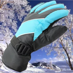 Unisex Non slip Waterproof Winter Skiing Gloves Windproof Breathable Riding Gloves Motorbike Motorcycle Riding Cycling Gloves