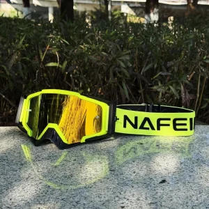 Unisex One-Size Windproof Off-Road Goggles for Skiing Mountain Biking Motorcycle Riding