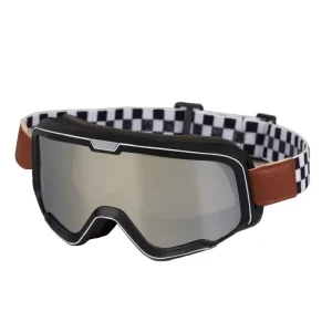 Unisex Vintage OTG Ski Goggles Triple-Layer Face Foam Spherical Dual PC Lens Mirrored