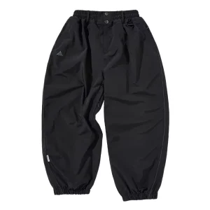 Unisex Waterproof Loose-Fit Snowboard Pants Wear-Resistant Ski Pants