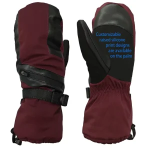 Unisex Waterproof Winter Ski and Snowboarding Mitten Gloves with Insulation