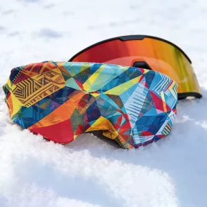 Universal Size Microfiber Ski Snow Goggles Cover Sleeve Lens Protector