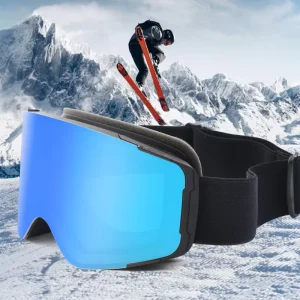 Usom Women Fashion Snow Skating Sport Glasses Anti Fog Outdoor Snowmobile Eyewear Skiing Goggles Men