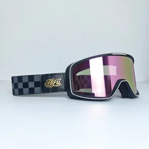 Vintage Motorcycle Goggles Men Spandex Cotton Material PC Frame Outdoor Riding Windproof Wind Shield
