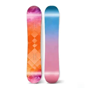 Vista Customized OEM ODM Factory Fireglass Manufacturer Freestyle Adult Men’s and Women’s Winter Sport Snowboard Equipment