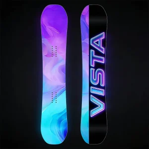 Vista Customized OEM ODM Snowboard Fiberglass All Mountain All Mountain Freestyle Snowboard Winter Sport Snowboard Equipment