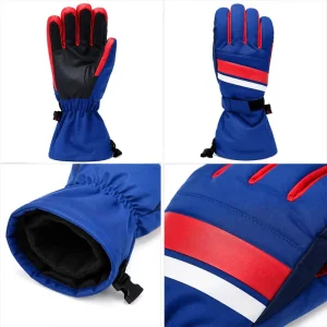Waterproof Breathable Anti-Slip Ski Gloves for Mountain Skiing Sledding Camping