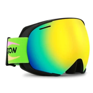 Waterproof Snowboarding Goggles Anti-Fog UV400 Protection Anti-Glare Ski Goggles for Skiing