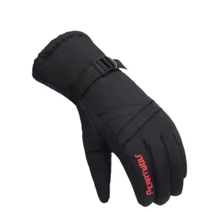 Waterproof Warm Motorcycle and Ski Gloves