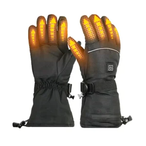Waterproof and Adjustable Keep Warm in Winter Heated Glove Customization Is Available at the Source Factory Skiing Heated Gloves