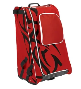 Wheeled Ice Hockey Equipment Bag for Helmet and Stick