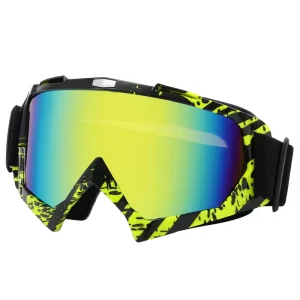 Windproof Anti-Fog Ski Goggles for Cycling, Motorcycle Riding, and Snowboarding
