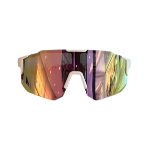Windproof UV400 Wraparound Outdoor Goggles with Colorful Replaceable Lenses