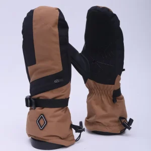 Winter Adult Unisex Waterproof Windproof Stretch Comfortable Padded Insulated Outdoor Ski Gloves Snowboarding Leisure Customized
